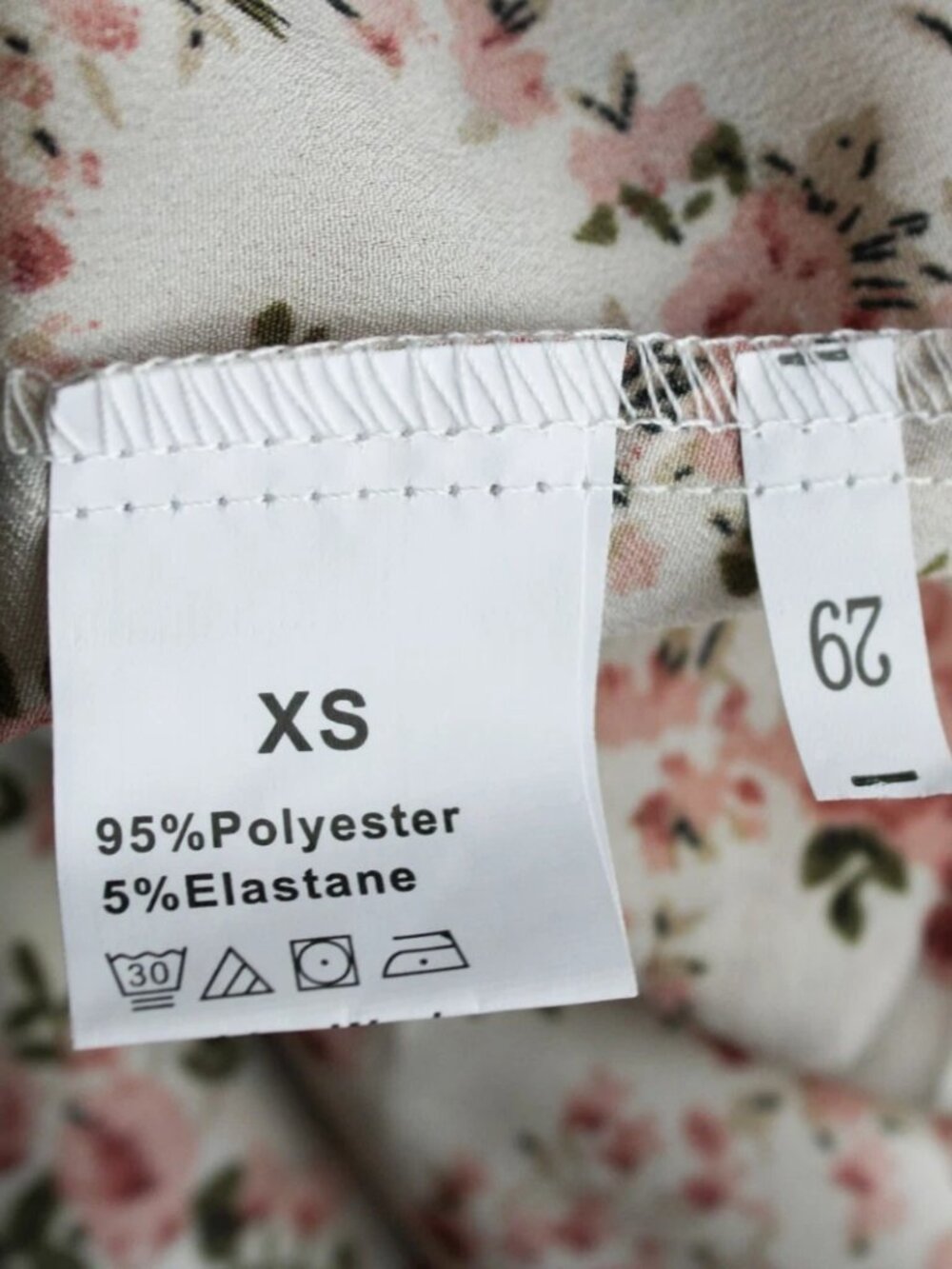 Womens Ditsy Floral Square Neck A Line Dress Cottagecore Spring Size XS - Picture 5 of 8